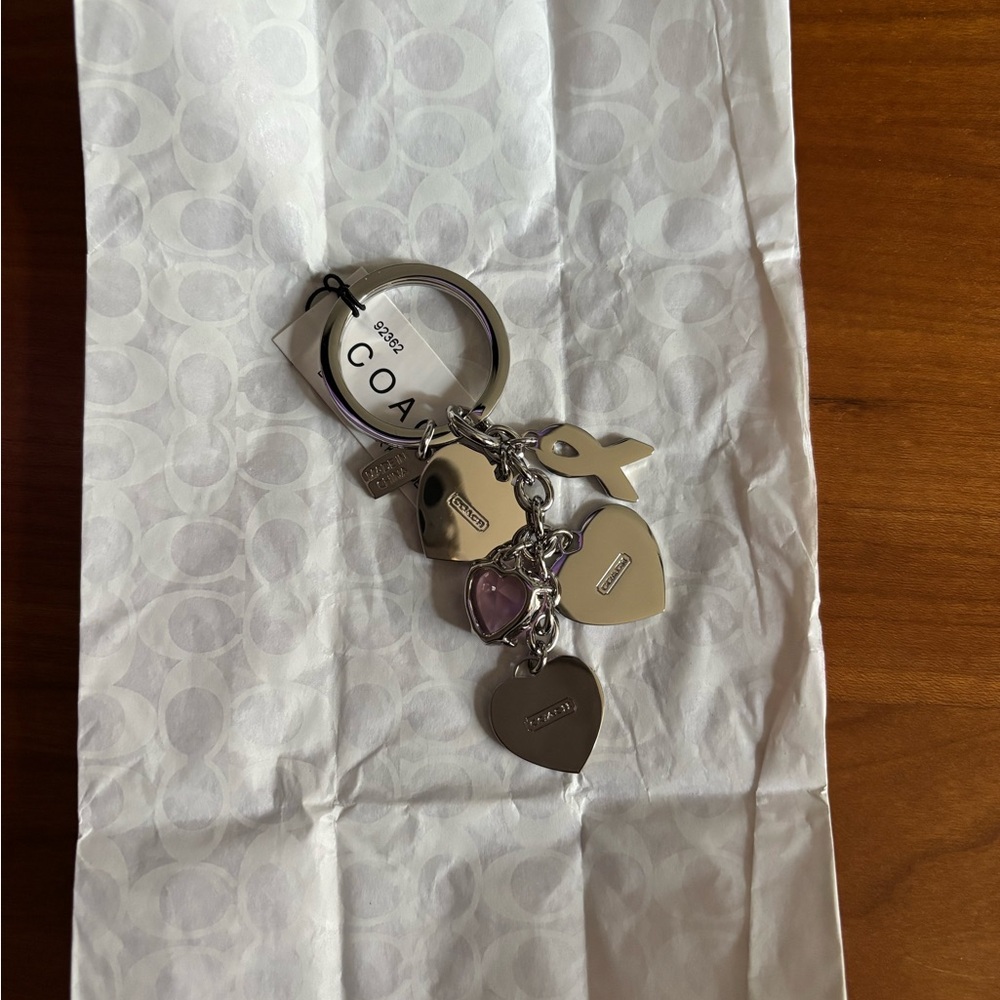 Coach Multi Mix Key Fob Charm - Picture 4 of 5
